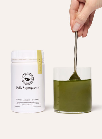 DAILY SUPERGREENS Inner Beauty Support - PINEAPPLE